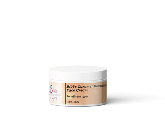 Caramel Moisturizing Face Cream 3D Jar
