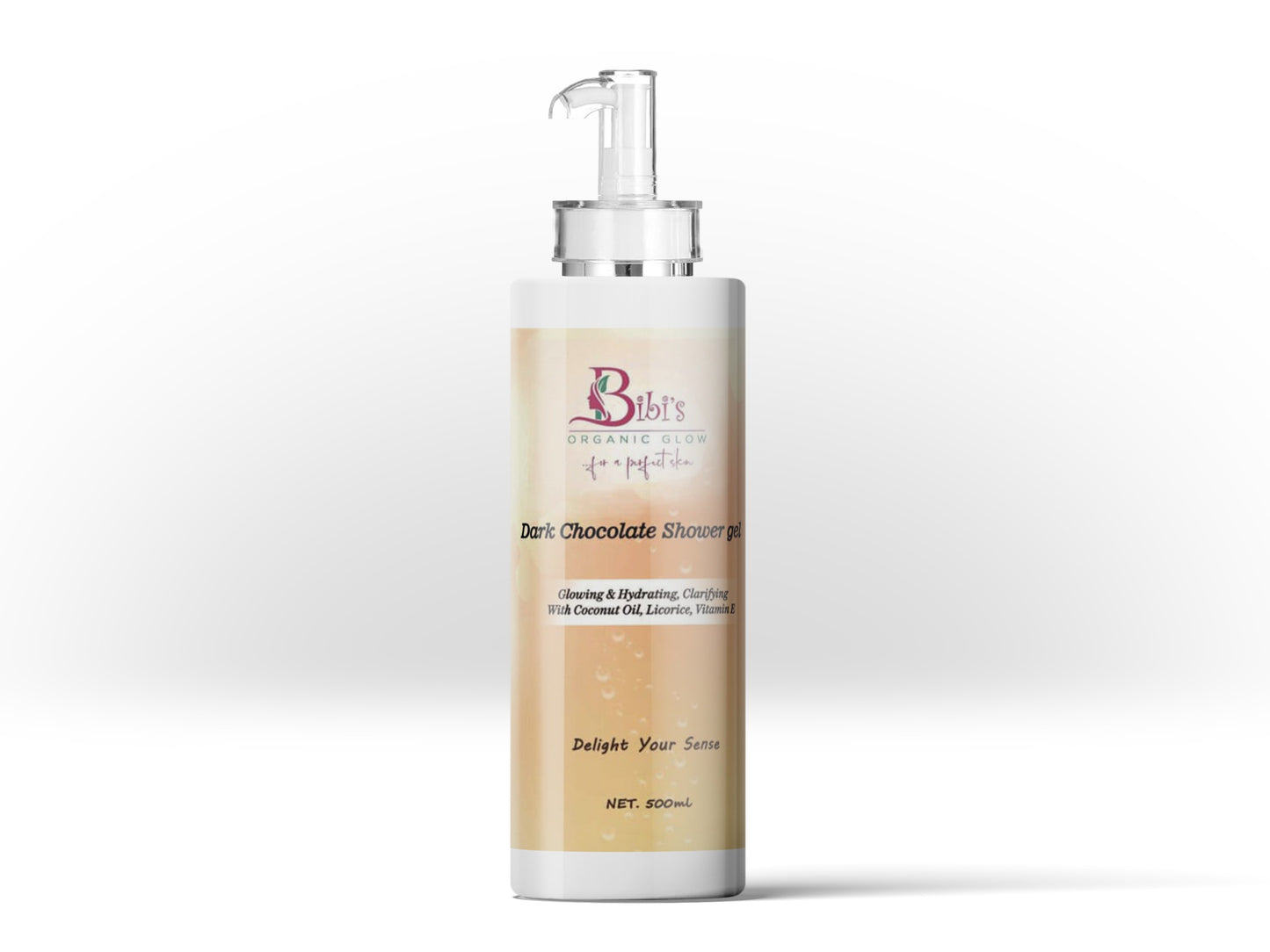 Dark Chocolate Shower Gel 3D Bottle