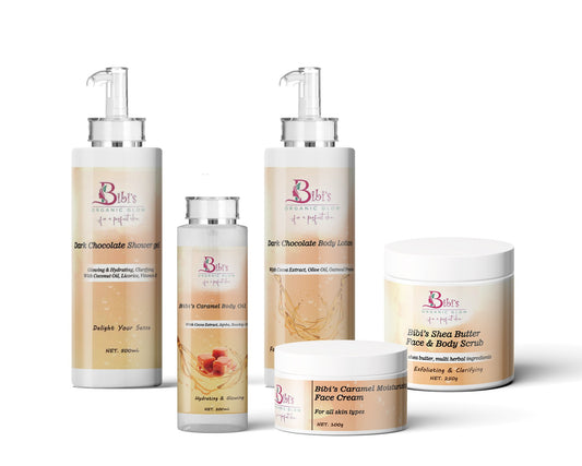 Women' dark Chocolate Caramel Set