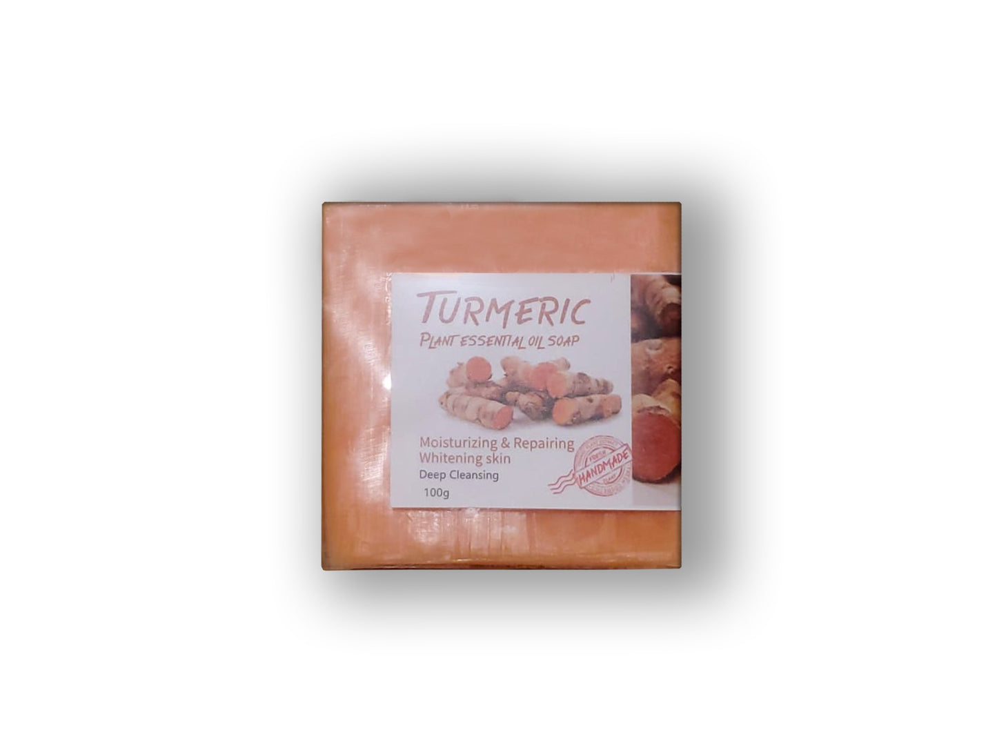 Turmeric Soap 3D Mockup