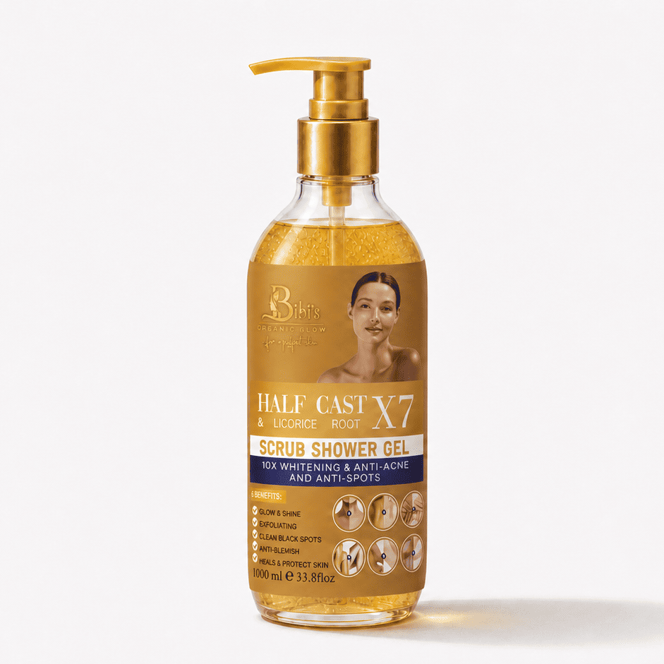 Half Cast Scrub Shower Gel