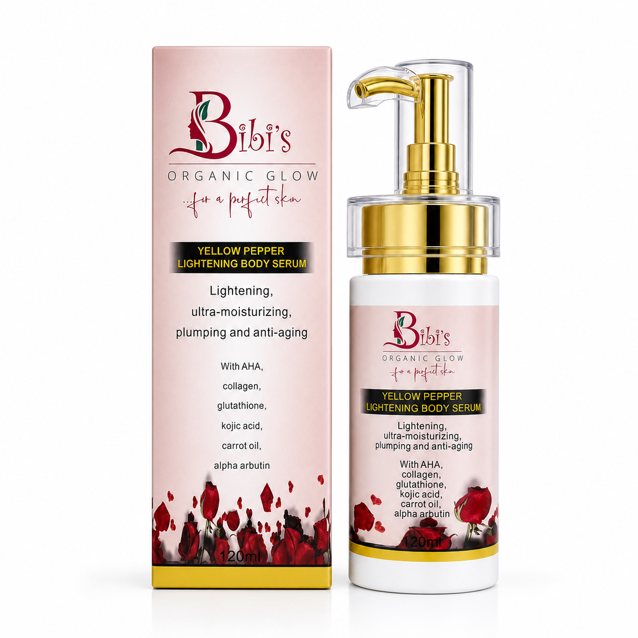 Yellow Pepper Lightening Body Serum